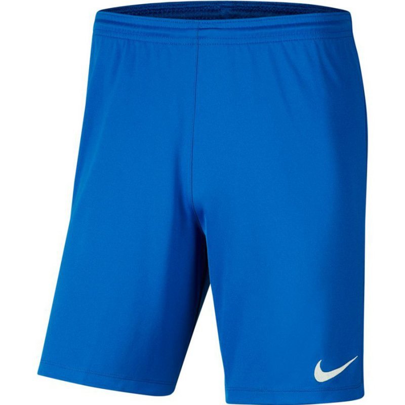 Spodenki Nike Y Park III Boys BV6865 463 niebieski S (128-137cm)
