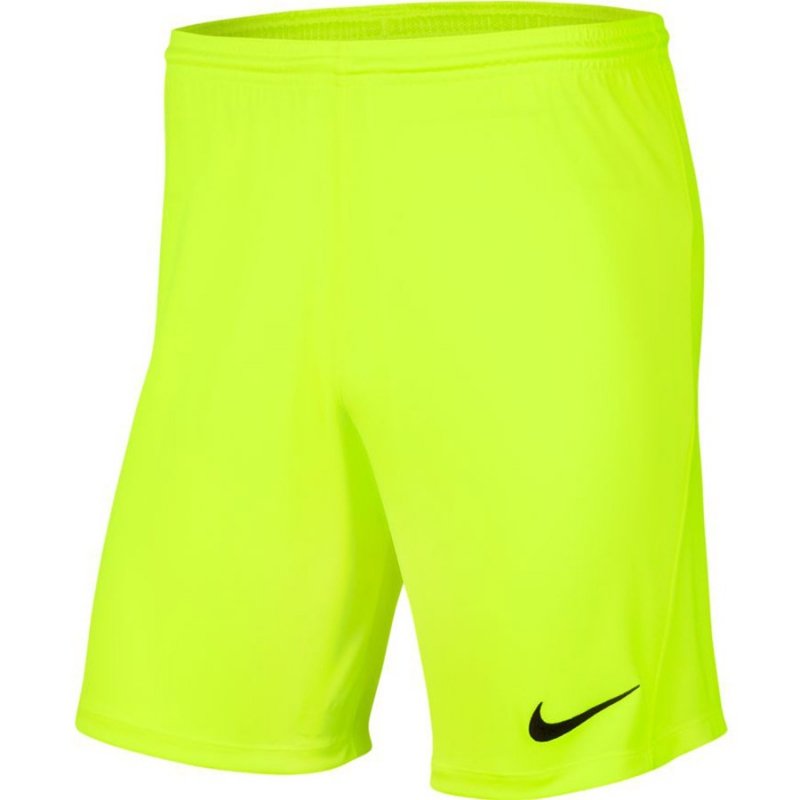 Spodenki Nike Y Park III Boys BV6865 702 żółty S (128-137cm)