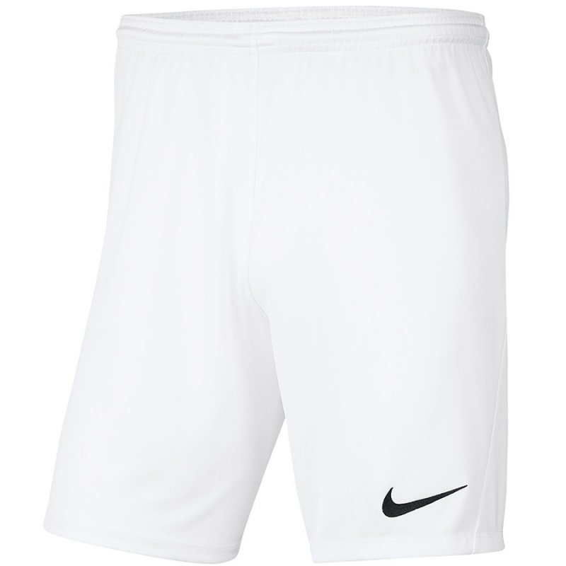 Spodenki Nike Y Park III Boys BV6865 100 biały XS (122-128cm)
