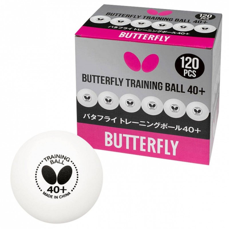 Piłeczka Butterfly Easy ball 40+ 120 szt biały 