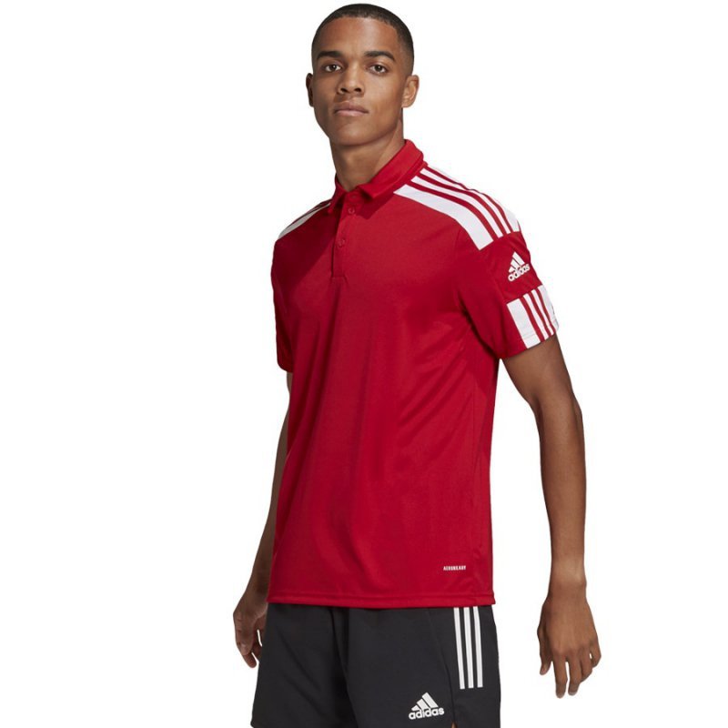 Koszulka adidas Polo SQUADRA 21 GP6429 czerwony XL