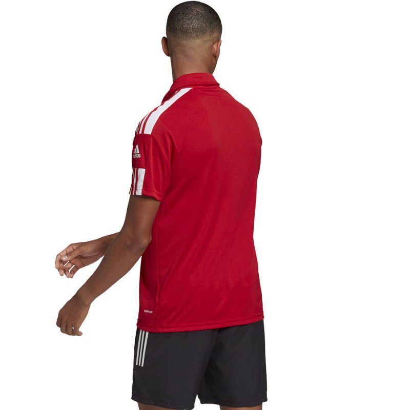 Koszulka adidas Polo SQUADRA 21 GP6429 czerwony XL