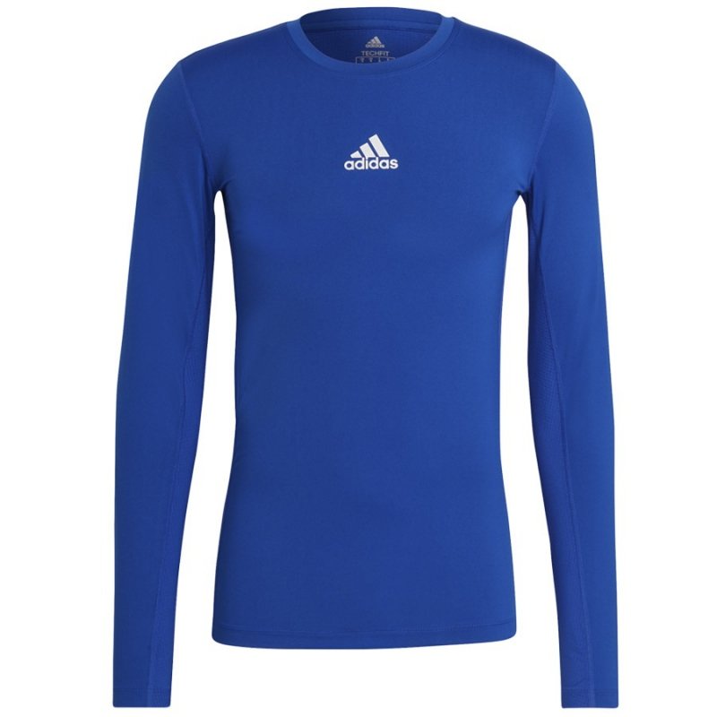 Koszulka adidas TECHFIT LS TOP GU7335 niebieski M