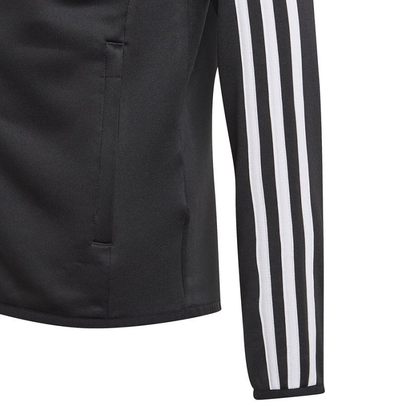 Bluza adidas 3 Stripes Hoodie GN1500 czarny 134 cm