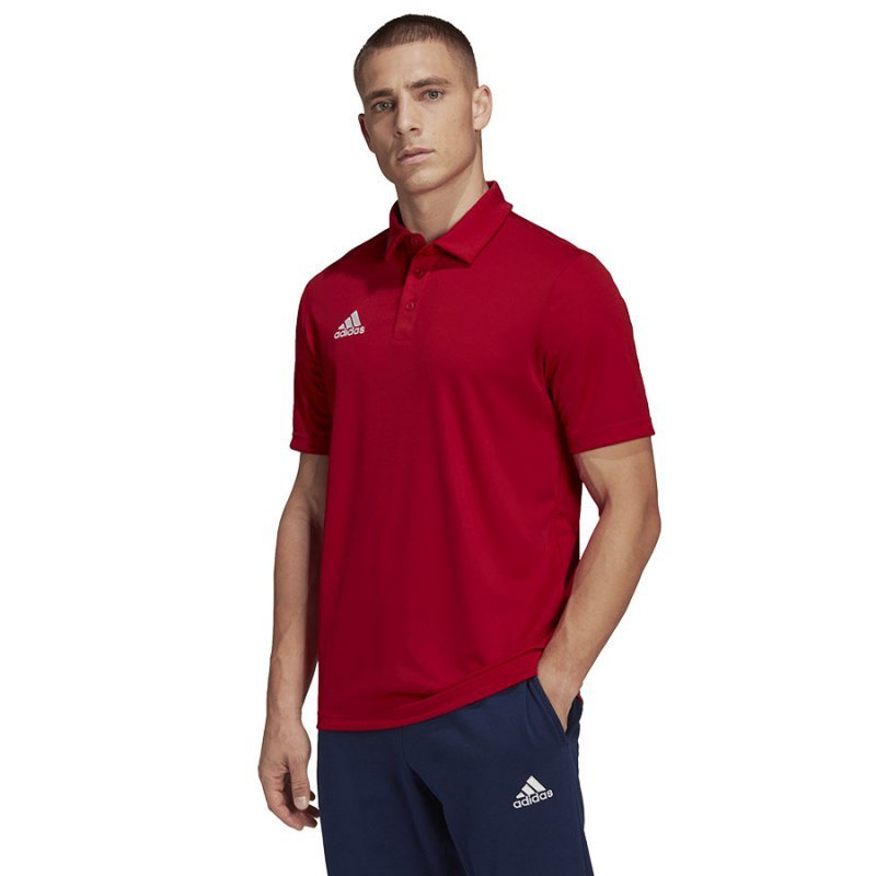 Koszulka adidas ENTRADA 22 Polo H57489 czerwony XL