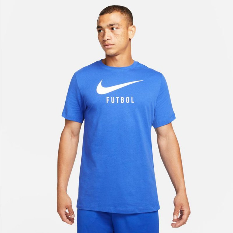 Koszulka Nike Swoosh DH3890 480 niebieski M