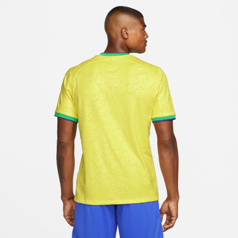 Koszulka Nike Brazylia Stadium JSY Home DN0678 433 żółty XL