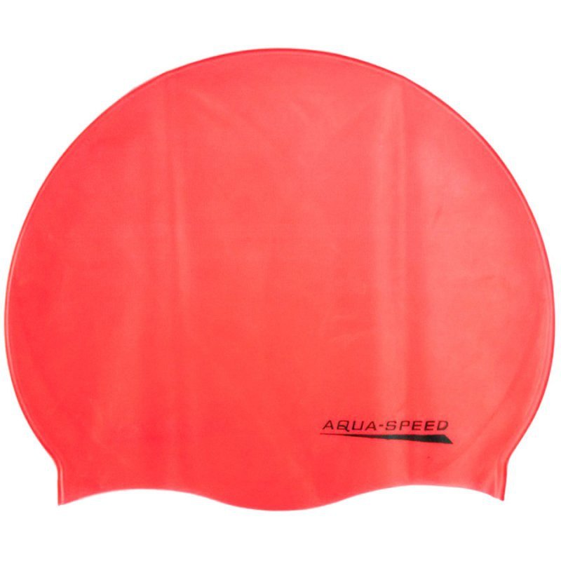 Czepek Aqua-Speed silikon Mono senior pomarańczowy
