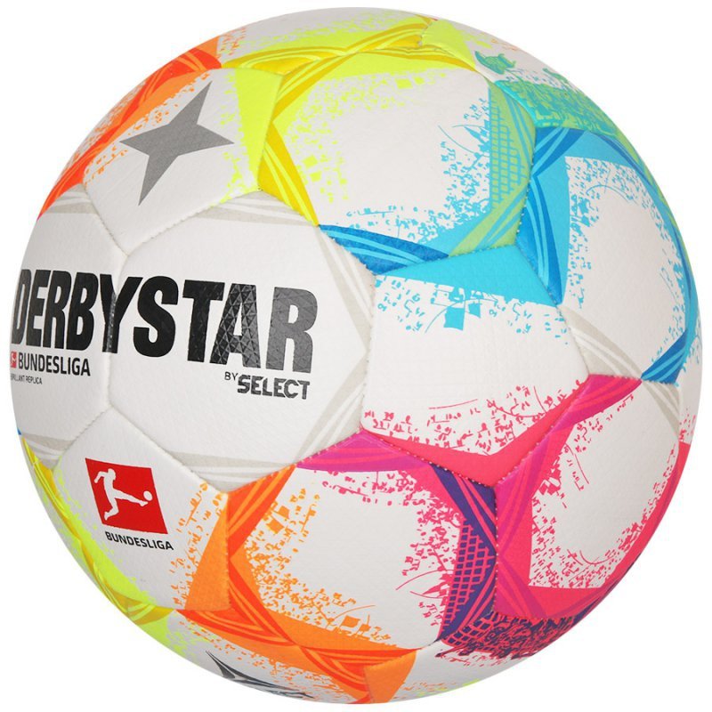 Piłka DerbyStar Bundesliga 2022 Brillant Replica 3955100055 multikolor 5