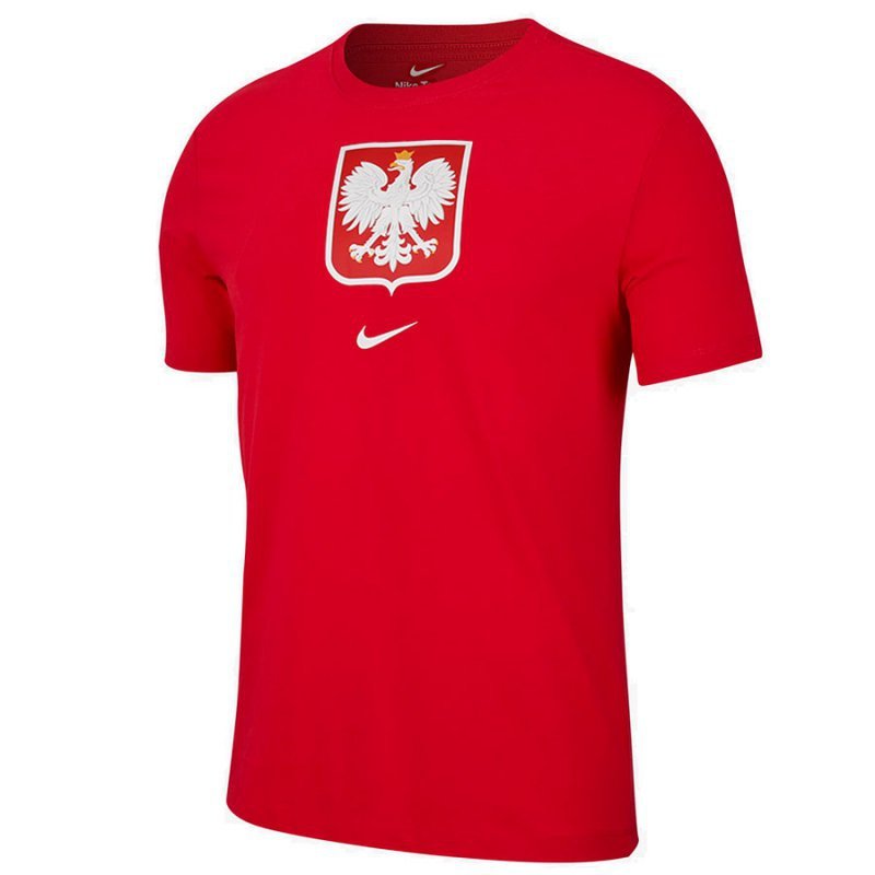 Koszulka Nike Polska Crest DH7604 611 czerwony S