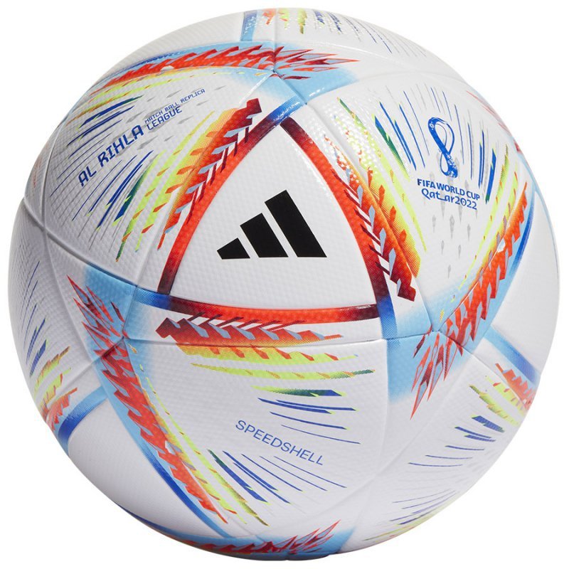 Piłka adidas Rihla League H57791 biały 5