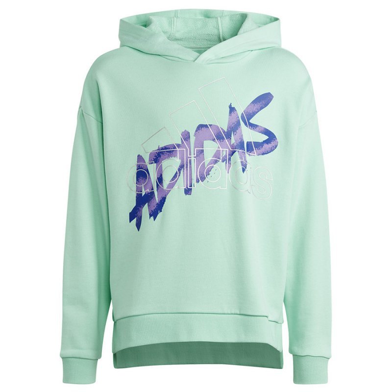 Bluza adidas D Hoody Jr HR5825 zielony 176 cm