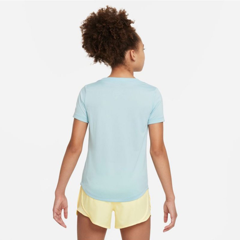 T-Shirt Nike Dri-Fit girls DZ3583 442 niebieski XL (158-170cm)