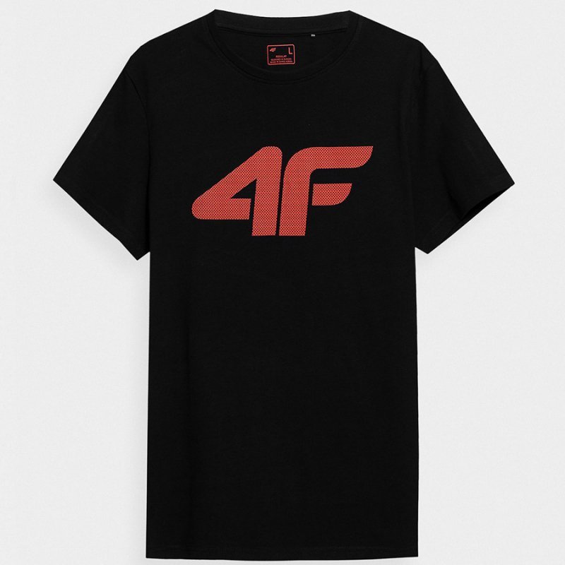 T-Shirt 4F 4FSS23TTSHM537 21S czarny L