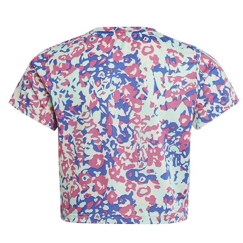 Koszulka adidas TR-ES Allover Print girls Jr HR5804 multikolor 140 cm