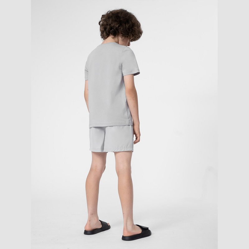 Spodenki 4F 4FJSS23UBDSM018 27S szary 128 cm