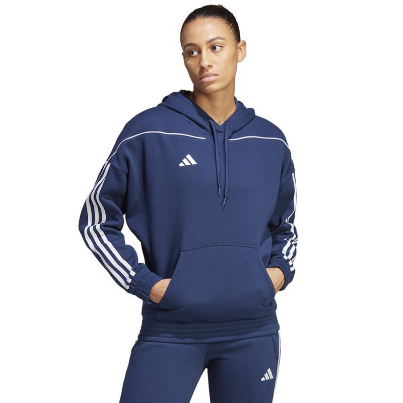Bluza adidas TIRO 23 SW Hoody HS3602 granatowy M