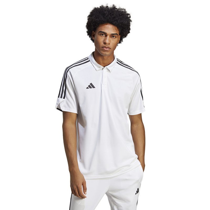 Koszulka adidas Polo TIRO 23 HS3580 biały XXL
