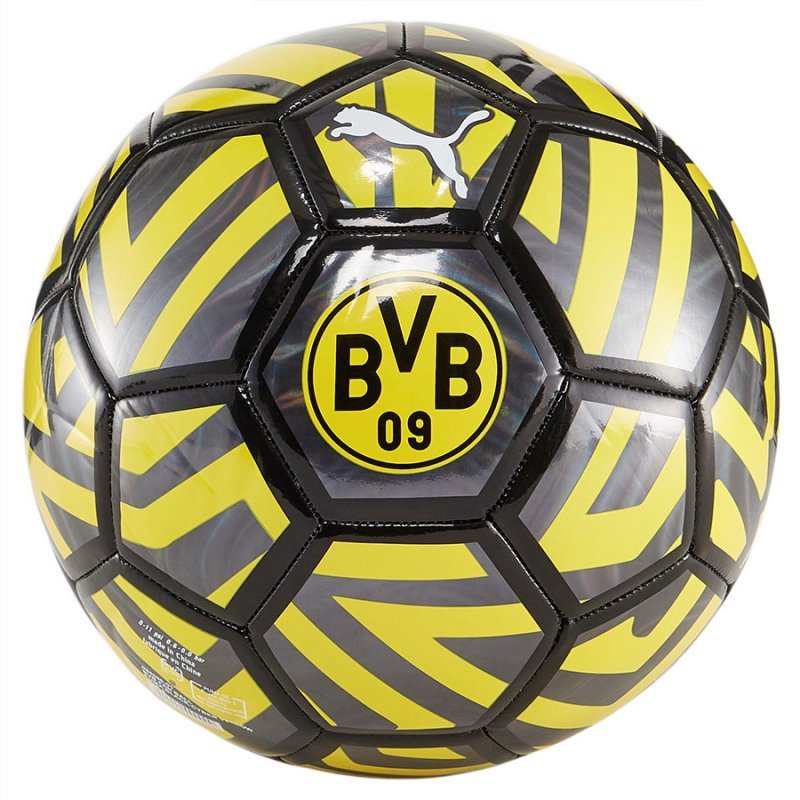 Piłka Puma Borussia Dortmund Fan Ball 084096-01 czarny 5