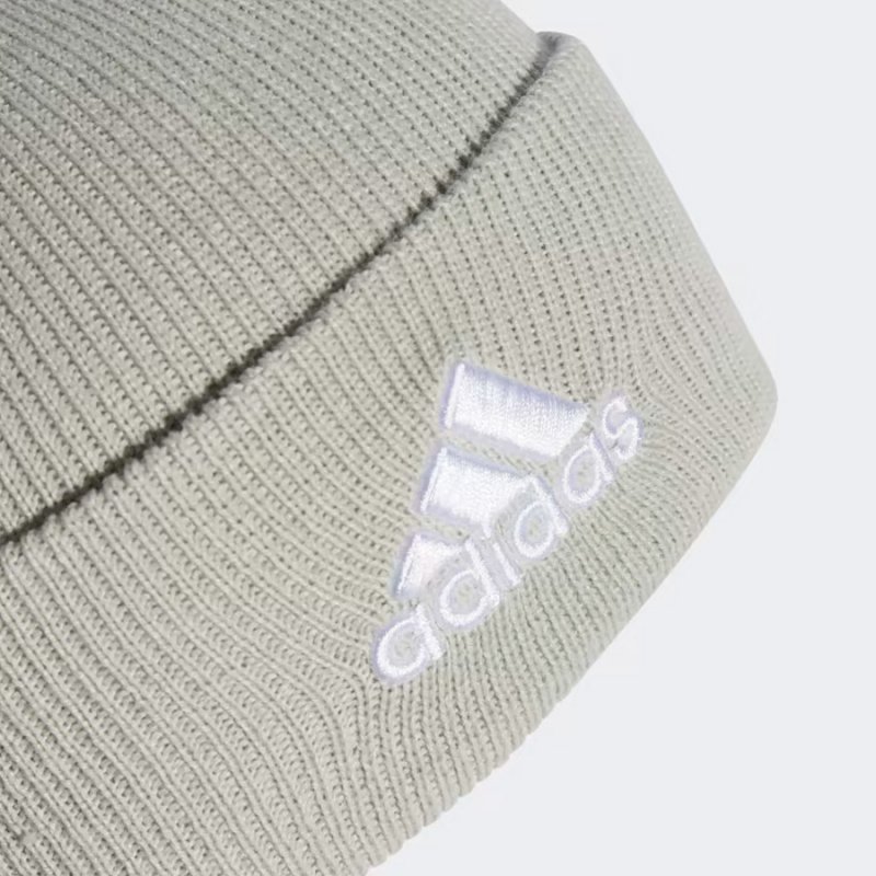 Czapka adidas Logo Beanie CUF II3524 zielony OSFW