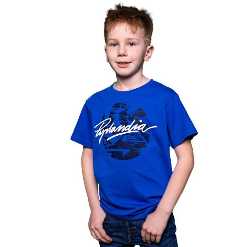 Koszulka Dziecięca Pyrlandia KKS niebieska 152 cm niebieski