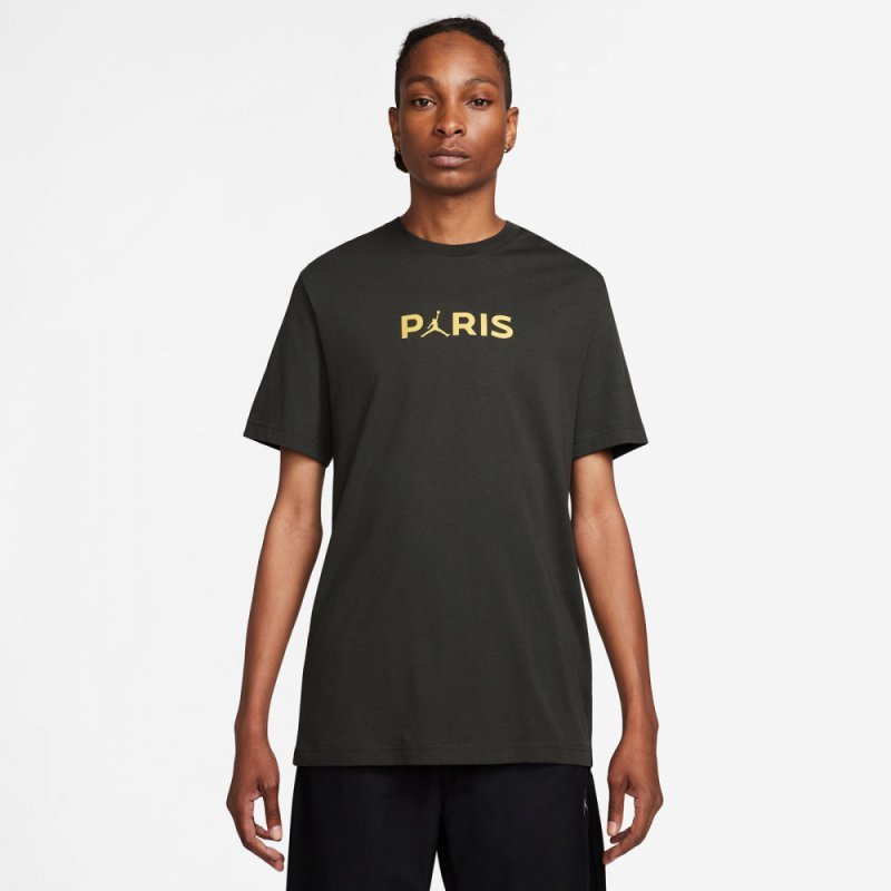 Koszulka Nike PSG SS Logo Tee FN5332-355 S grafitowy