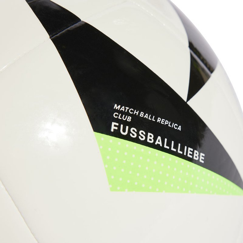 Piłka adidas Euro24 Club Fussballliebe IN9374 biały 4