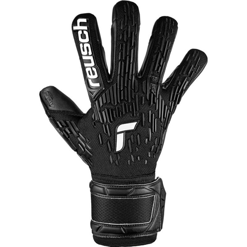 Rękawice Reusch Attrakt Freegel Infinity Finger Support 54 70 730 7700 czarny 9
