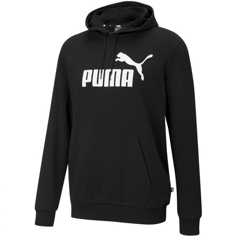 Bluza Puma Essential Big Logo Hoodie TR 586688-01 czarny L