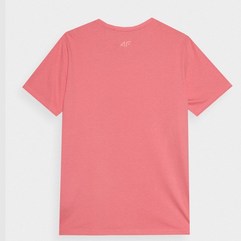 T-shirt 4F 4FWSS24TTSHM1284 64S różowy XXL