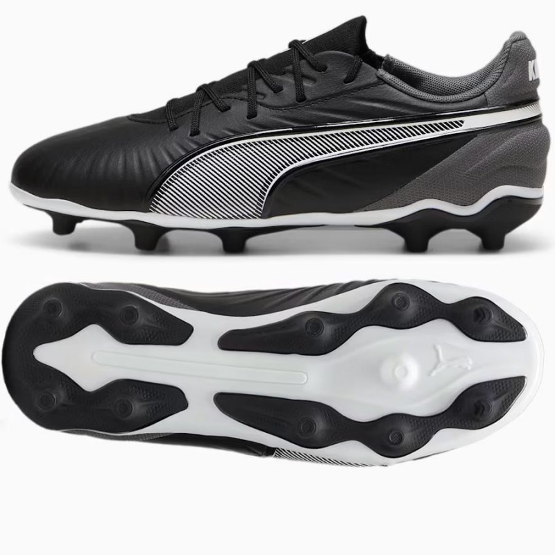 Buty Puma KING Match Jr FG/AG 108048-01 czarny 37