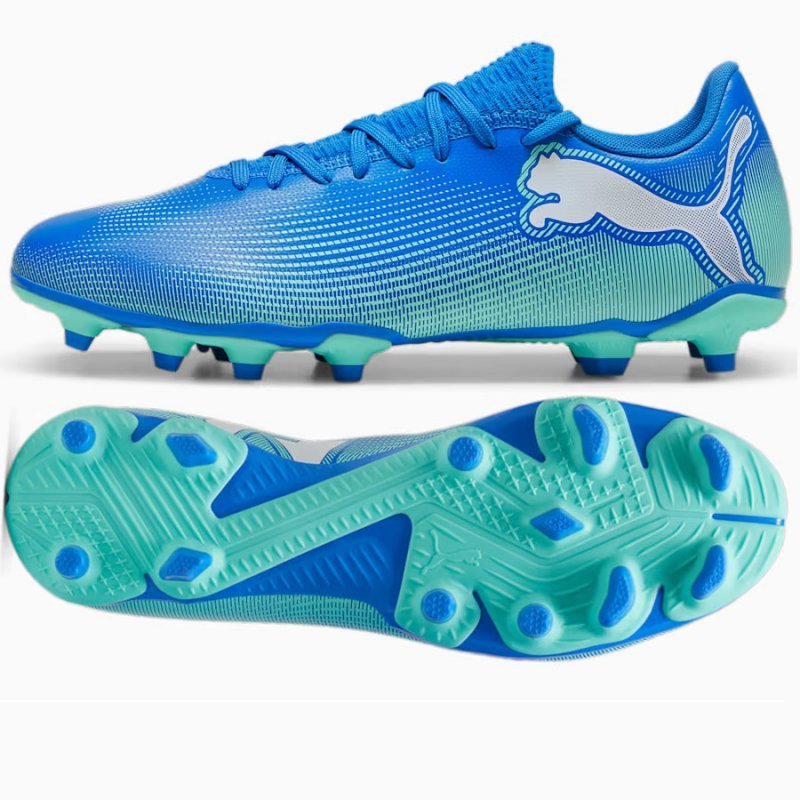 Buty Puma FUTURE 7 Play FG/AG 107939-01 niebieski 42