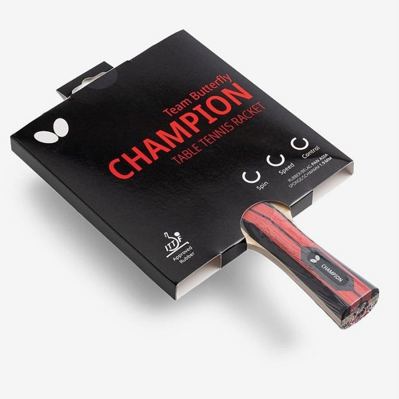 Rakietka Butterfly Team Champion FL- wklęsły 
