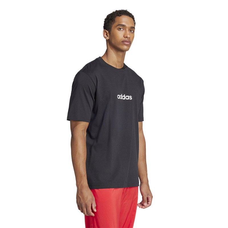 T-Shirt adidas Single Jersey Linear Tee JE8993 czarny S
