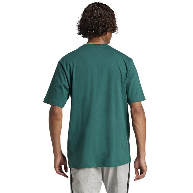 T-Shirt adidas Single Jersey Linear Tee JE8997 zielony XXL