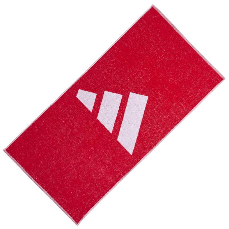 Ręcznik adidas Towel JD1121 czerwony 50x100cm