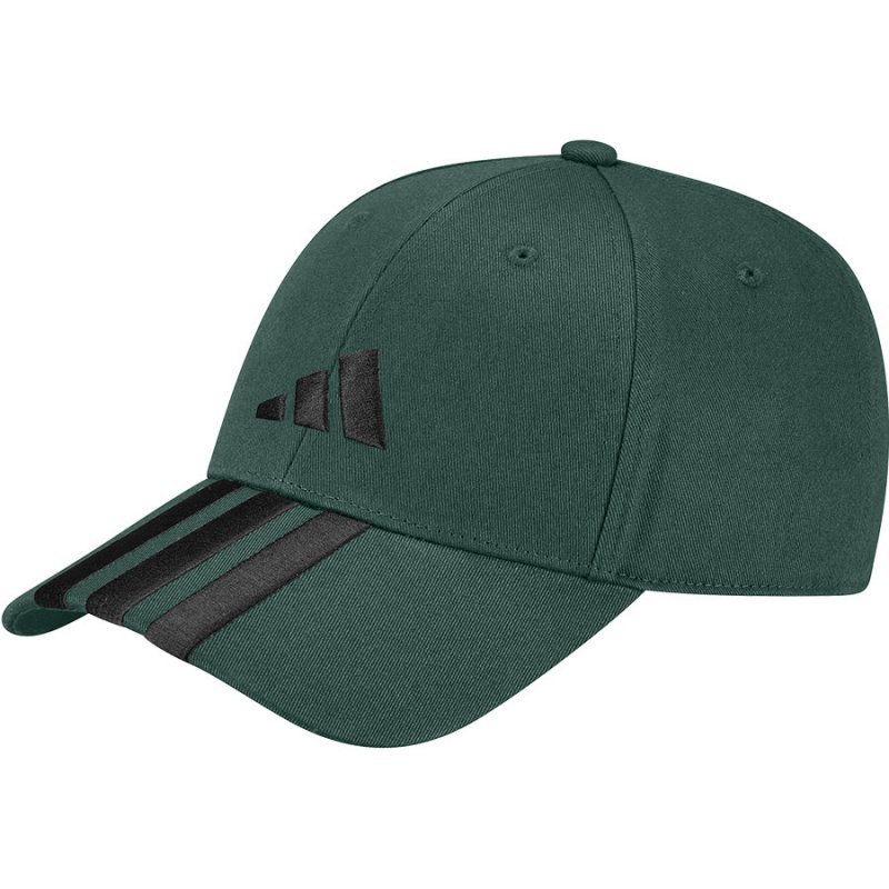 Czapka adidas  BBall 3 Stripes JP0388 zielony OSFM