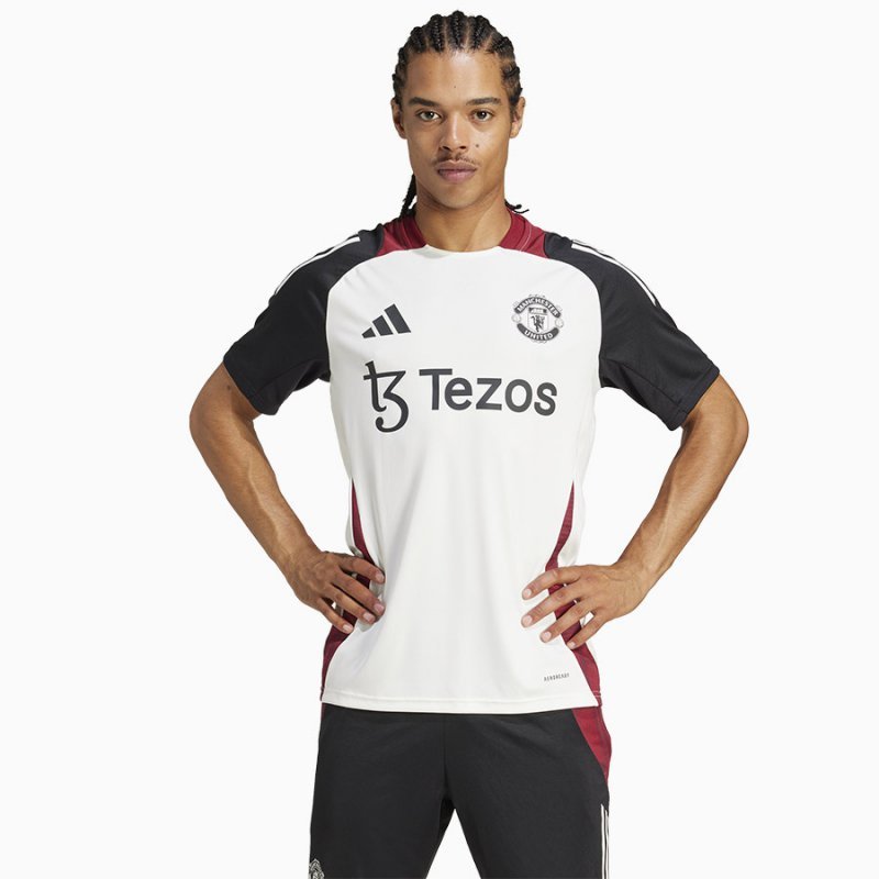 Koszulka adidas Manchester United Training JSY JE3726 biały XL