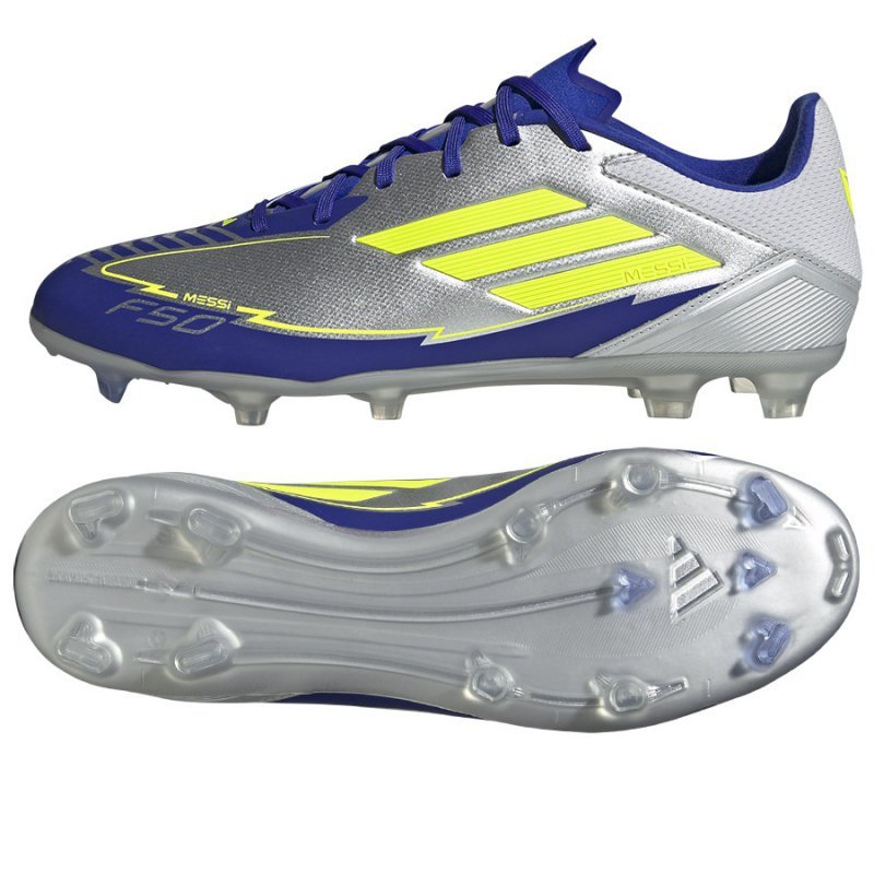 Buty adidas F50 League FG/MG IH0918 srebrny 44