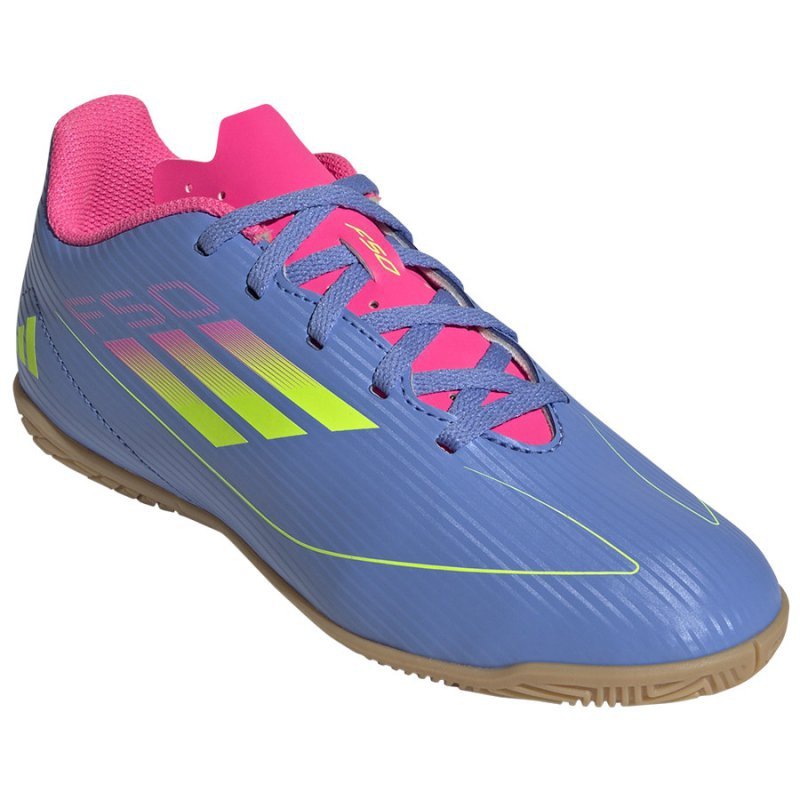 Buty adidas F50 Club Jr IN IE3734 niebieski 36 2/3