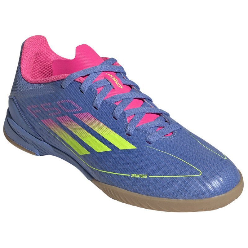 Buty adidas F50 League Jr IN IE3749 niebieski 36