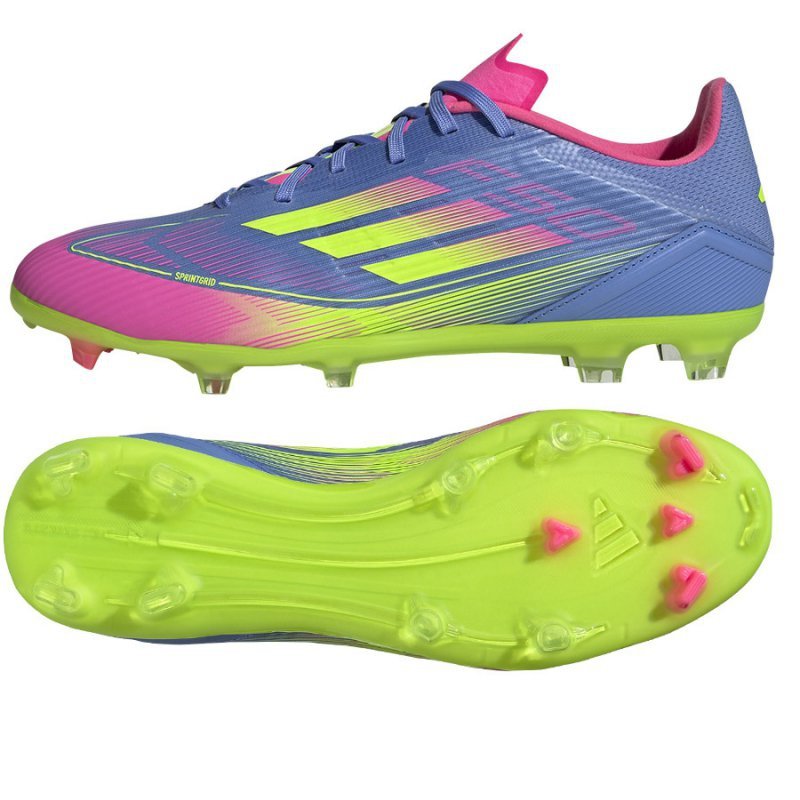 Buty adidas F50 League FG/MG IE1290 niebieski 42 2/3