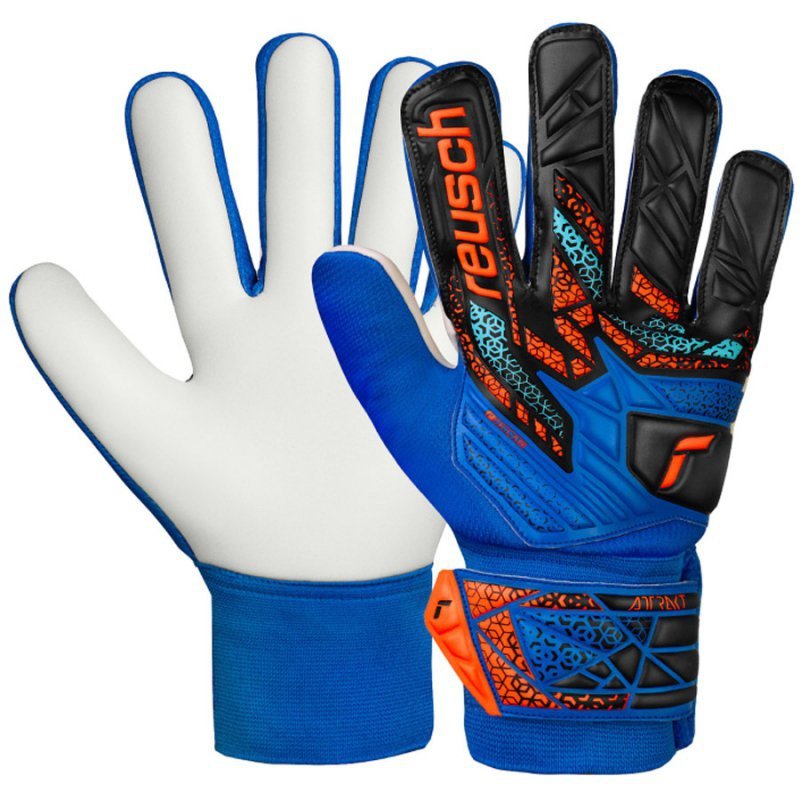 Rękawice  Reusch Attrakt Starter Solid Junior 55 72 514 4467 niebieski 6