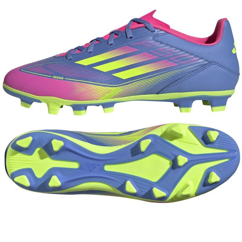 Buty adidas F50 Club FG/MG IE1245 niebieski 46