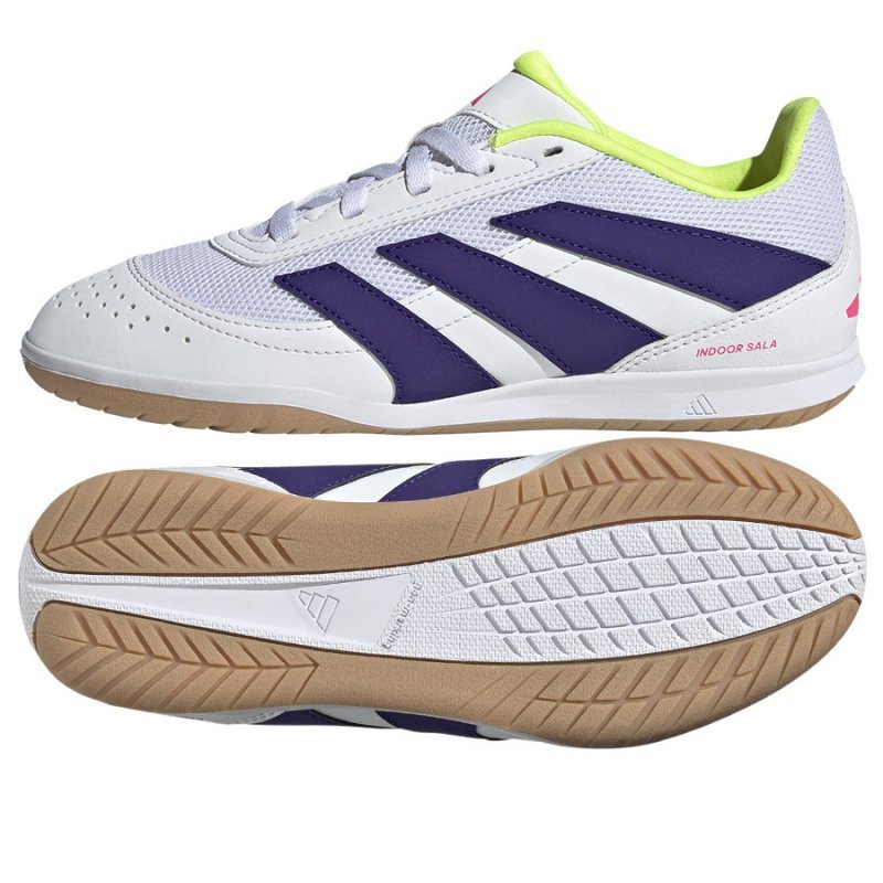 Buty adidas Predator Club Sala Jr IN ID3804 biały 37 1/3