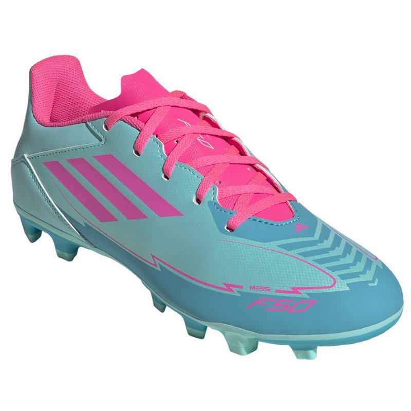 Buty adidas F50 Club FG/MG IH0929 niebieski 46