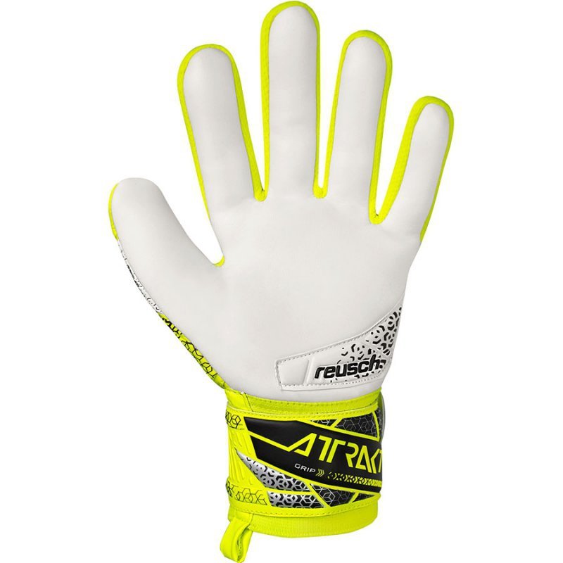 Rękawice Reusch Attrakt Grip 55 70 815 2014 żółty 9,5