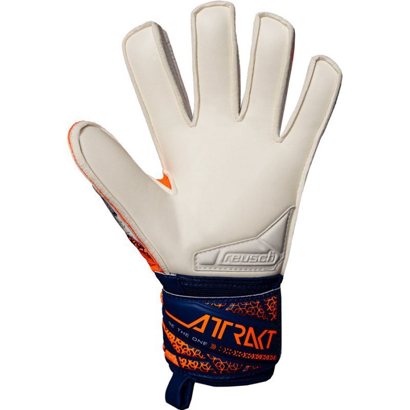 Rękawice Reusch Attrakt Freegel Silver Junior 55 72 214 2500 pomarańczowy 6