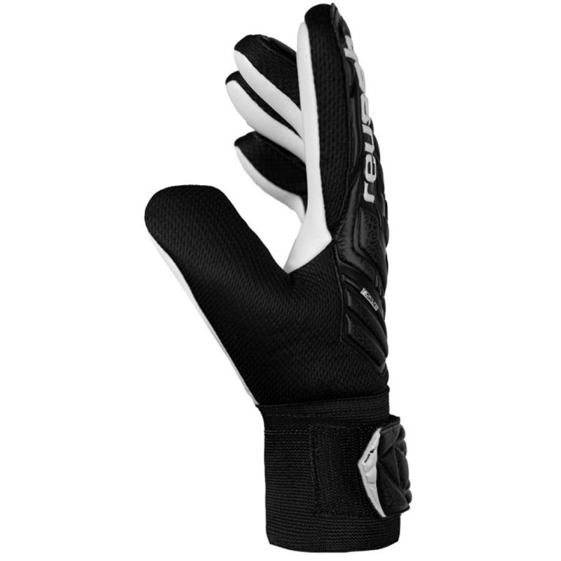 Rękawice  Reusch Attrakt Starter Solid Junior 55 72 514 7700 czarny 7