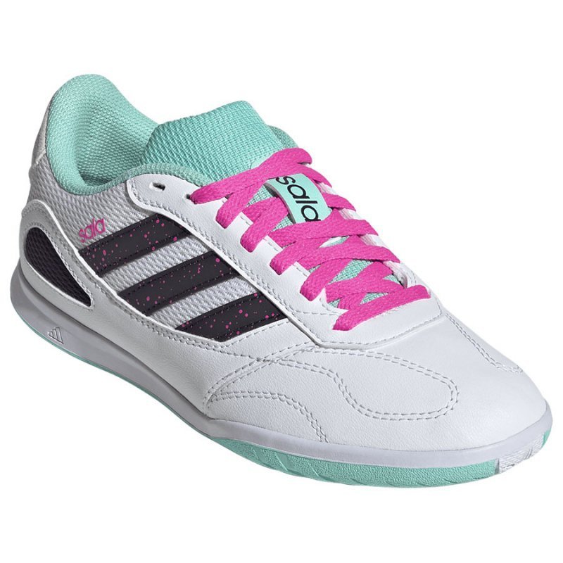 Buty adidas Super Sala III Jr IN JR5400 biały 38 2/3
